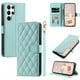 thumbnail image 2 of Funda de cuero a cuadros con tapa tipo billetera para Samsung Galaxy S24 S23 S22 S21 S20 FE S10 Note 20 Ultra 10 Plus 9 8, 2 of 5
