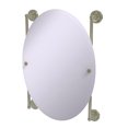 thumbnail image 1 of Prestige Regal Collection Oval Frameless Rail Mounted Mirror - PR-27-91-PNI, 1 of 1