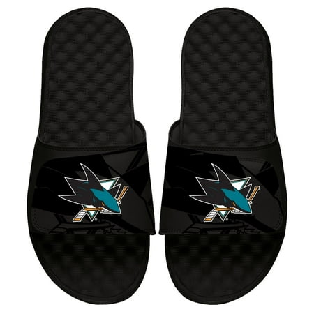 

Men s ISlide Black San Jose Sharks OT Slide Sandals