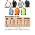thumbnail image 2 of Niuer Casual Loose Activewear Tank Tops for Men Sport Fitness Gym Workout Shirt Sleeveless Dry Fit Pullover, 2 of 4