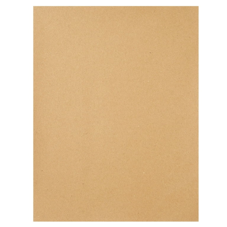 School Smart Kraft Paper Sheets, 60 lb, 18 x 24 Inches, Brown, Pack of 100
