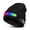 Black RGB, variant on Andizun Bluetooth Beanie with Light, USB Rechargeable LED Headlamp Winter Hat, Christmas Stocking Stuffers for Men Women