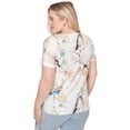 thumbnail image 2 of Alfred Dunner Womens Petite Chickadees Embellished Tee, 2 of 4