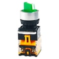 thumbnail image 2 of 22B-20X / Interruptor De 3 , Botón Autoblocante Para Interruptor De Equipos , Accesorios De Dispositivos De s Soledad Interruptor de botón de bloqueo automático, 2 of 8