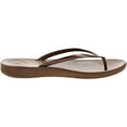 thumbnail image 6 of Fit Flop Women's Iqushion Ergonomic Flip Bronze Sandal - 5M, 6 of 13