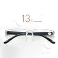 thumbnail image 3 of Gafas de lectura cuadradas Retro Para presbicia, lentes portátiles ultraligeras para presbicia, Unisex, + 1,0 a + 4,0, 3 of 4
