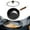 Glass Lid, variant on Fancyes 11 -Coll -Wok Pan, Chinese Wok, Wooden Handle Cookware, Gas, Boiling Pan Fry Pan Flachtboden for The Küchenhotel Haushaus Restaurant Glass Lid