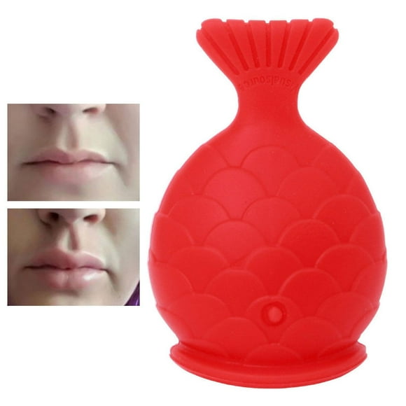 Pimple Extractor Lip Plumper Device | Fish Shape Lips Enhancer Fish Lip Mouth Beauty Enhancer Device Fish Shape Fuller Thicker Mouth Fastly Lip Silicone Filler Plumper For Sexy Mouth