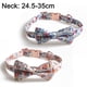 thumbnail image 2 of Collar de perro de 2 piezas con diseño de flores, ajustable, de nailon, adecuado para perros pequeños y medianos, 2 of 5