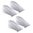 thumbnail image 2 of Paires d'Insertions pour Rehaussement de Talon, Semelle Rehaussante Invisible, Sillicone, Semelles de Soutien du Talon à 3 Couches, Coussinets de Chaussures à Hauteur Réglable, Coussinet pour Chaussures, 2 of 8