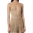 thumbnail image 1 of Maillot de Bain Tricoté pour Femmes - Col Ajouré, Robe de Plage, Séchage Rapide, Été, 1 of 3