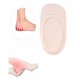 thumbnail image 5 of EeaseMX 1 par de cómodas almohadillas de apoyo para el talón, almohadillas para la mitad del zapato, suministros para el cuidado de los pies para mujeres y niñas, color caqui, talla S, 5 of 7