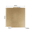 thumbnail image 4 of 3D Printer Accessories Build Plate 257X257mm, Double Sided Flexible Print Bed 3D Printer PEO+PEI for Bambu Lab X1, 4 of 8