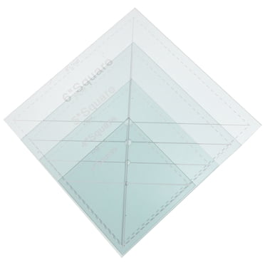 Shape Cut Ruoer Free-Motion Quilting Ruler Template, Transparent Acrylic Quilting ...