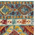 thumbnail image 5 of SAFAVIEH Aspen Tessan Southwestern Wool Runner Rug, Navy/Ivory, 2'3" x 11', 5 of 6