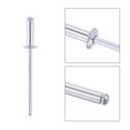 thumbnail image 3 of Unique Bargains 3.2mm Diameter 11mm Grip Length Silver Tone Aluminum Blind Rivets 60 Pack, 3 of 4