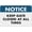 Warning Sign 4, variant on Notice No Fishing Sign 8"x12", Aluminum Tin Warning Signs for Home Outdoor Garden, Weatherproof Policy Sign for Lake
