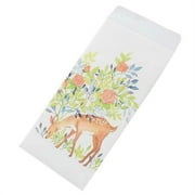 Panda Superstore PS-OFF490804011-YAN01702 Japanese Style Invitation Envelopes Artistic Deer Greetings Cards, Green - 30 Piece