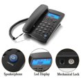 thumbnail image 2 of Corded Phone for Home Office Hotel Landline Telephone Speakerphone Caller Redial Indicator Light Business Landline Phone, 2 of 5