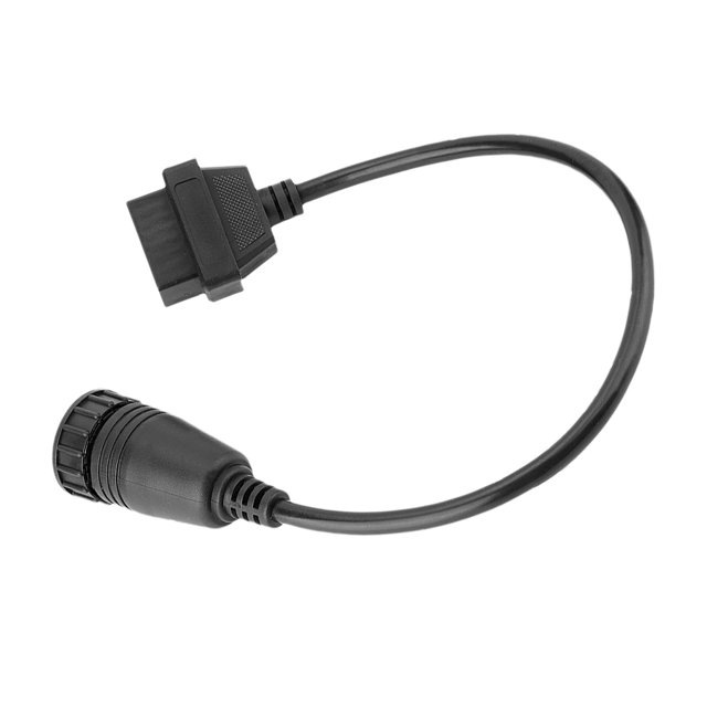 OBD2 Adaptor Cable, Black Diagnostic Cable Waterproof For Car Replacement For Sprinter