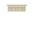 thumbnail image 6 of Lightweight Faux Silk Valance With Beads Champagne 50x26", 6 of 8