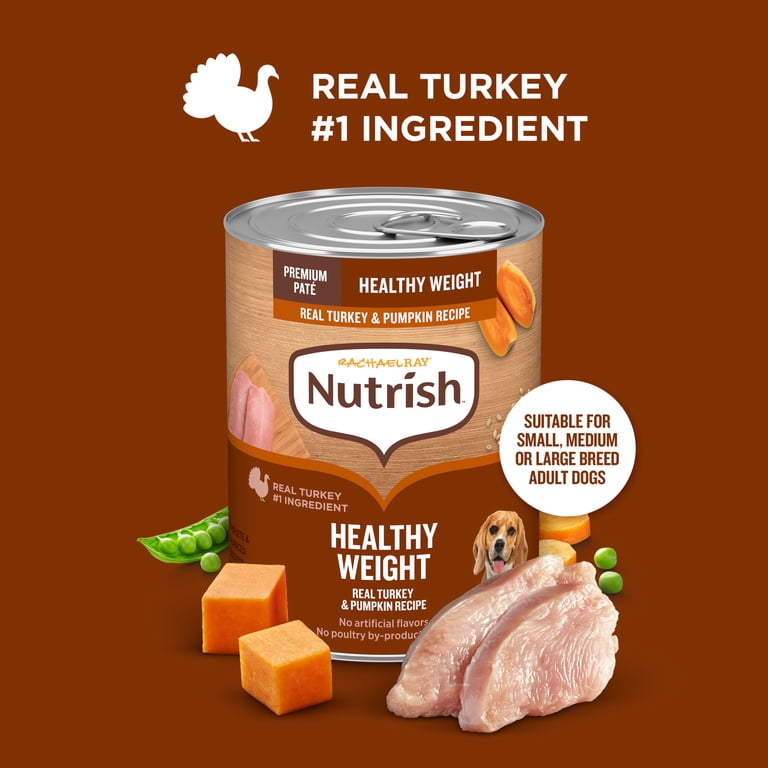 Healthy Weight Wet Dog Food, Turkey & Pumpkin, 12-Pack photo 4