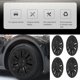 thumbnail image 4 of Protector de llanta tapacubos de rueda ANGGREK modelo Y 2020 a 2023 19 pulgadas Negro mate, 4 of 8