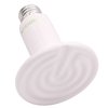 AIICIOO Reptile Heating Lamp Ceramic Heat Bulb Infrared Brooder Harmless Lightless Amphibian Reptile 60 Watts