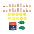 thumbnail image 3 of Educational Sensory Toy, Montessori Shape Matching Toy Healthy Professional Geometric  For Kids Playing For Early Learning, 3 of 8