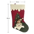 thumbnail image 2 of 1 Uds. Adornos navideños para ancianos calcetines navideños bolsas de regalo de Navidad regalos de Navidad calcetines colgantes de Papá Noel, 2 of 5