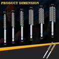thumbnail image 3 of 12PCS Stainless Steel Cleaning Brush with Handle Hex for Pipe Hole, 3 of 5