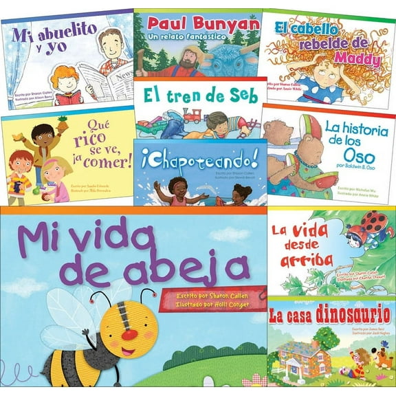 Literary Text: Literary Text Grade 1 Readers Spanish Set 3 10-Book Set (Other)