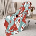 thumbnail image 4 of Throw Blanket for Couch Sofa and Bed, Warm Christmas Memories Super Soft Plush Throw Blanket, Fuzzy Cuteness Comfy Warm Washable Flannel Blanket & Throws for All Season 60"x50", 4 of 7