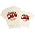 thumbnail image 6 of Olive Loves Apple Christmas Crew Faux Glitter Shirt Making Memories Together Holiday Tee Natural Shirt 18 Months, 6 of 7