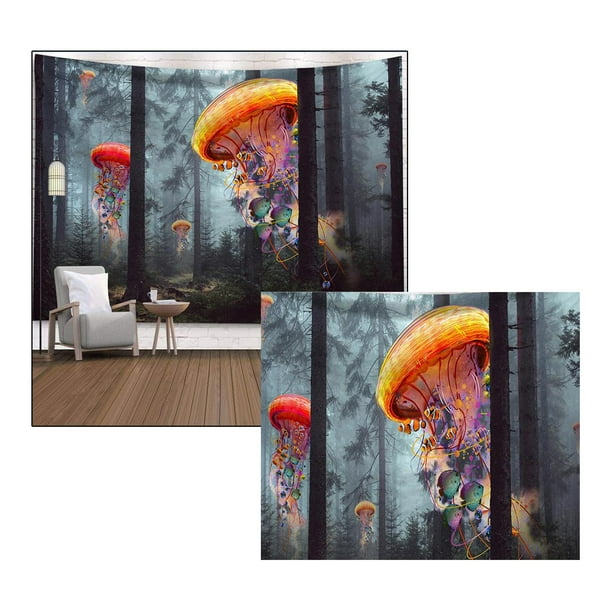 Tapiz colgante de pared de poliéster tapiz de pared de pared tapiz de paisaje natural para dormitorio y sa de Estilo1 200x150cm perfecl tapiz de pared de tapastry