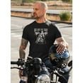 thumbnail image 2 of Ride And Live Today Art T-Shirt Men -Image by Shutterstock, Male x-Large, 2 of 4
