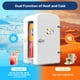 thumbnail image 3 of Mininevera YSSOA, 6 L, calentador/enfriador, 9 latas, 12 V/110 V, color blanco, 3 of 7