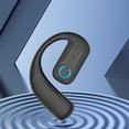 thumbnail image 2 of AZXY Over-Ear Bluetooth Headset, Single Ear Business & Sports Headphones, Bluetooth 5.4, 88H Talk Time, 20H Playtime, Fast Charging, Noise Cancelling, Touch Control, Black, 2 of 7