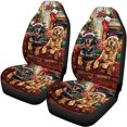 thumbnail image 5 of Pzuqiu Car Seat Covers Full Set Interior Accessories, Compatible with Auto Interior Automotive Seat, Car Seat Cover Full Set Fit for Sedans Truck Breathable, 5 of 10