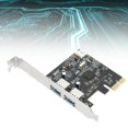 thumbnail image 4 of Tarjeta de expansión USB30 tarjeta adaptadora tarjeta de expansión de interfaz dual PCI-E de hasta 5 V 900 mA compatible con todos los dispositivos USB20 y USB11 ANGGREK Otros, 4 of 8