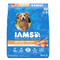 Iams ProActive Health Adult Optimal Weight Chicken Recipe Dry Dog Food, 29.1 lb. Bag