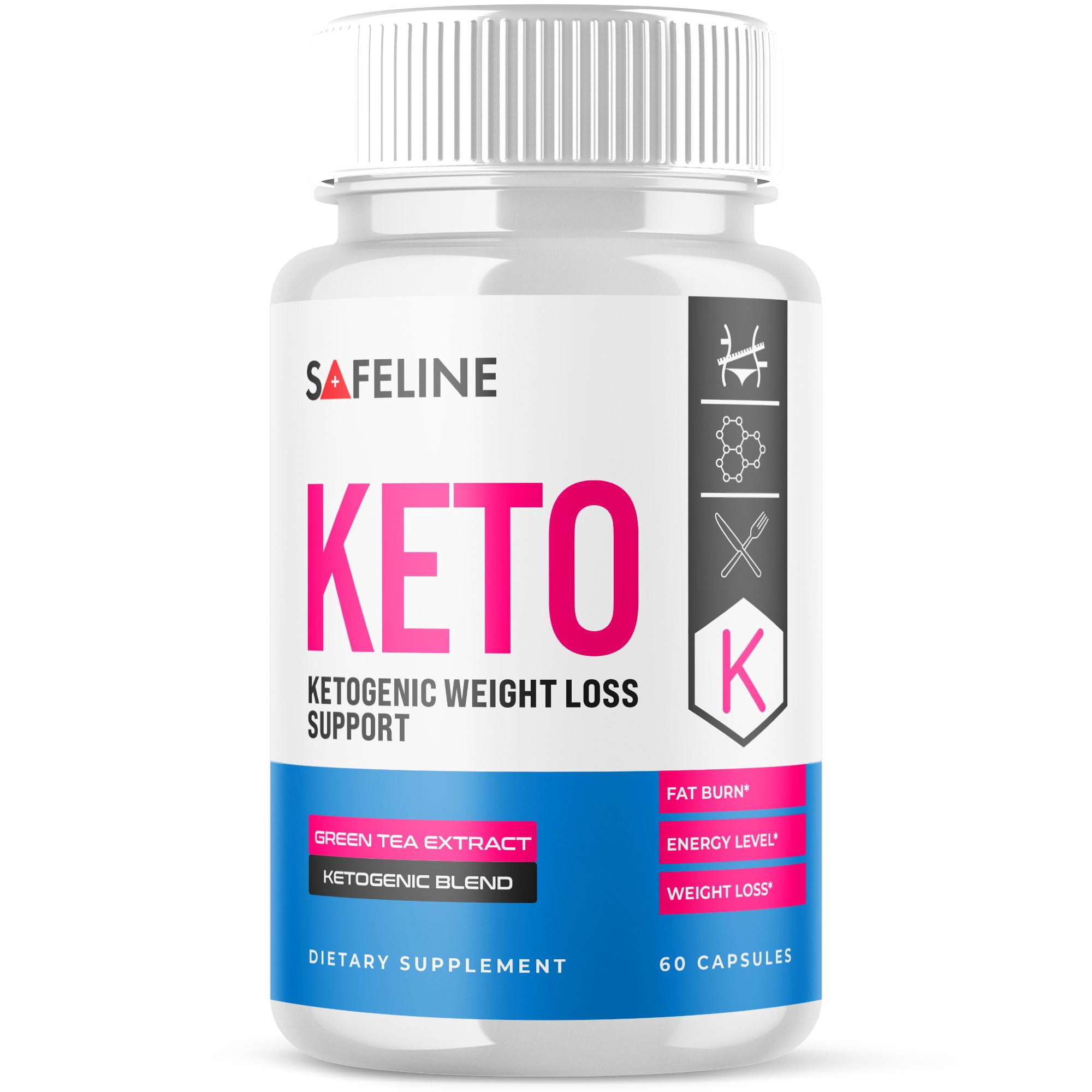 Safeline Keto Pills Ketogenic Supplement for Men and Women (1 Pack)