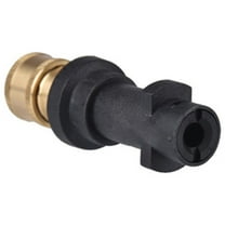 Tough Nylon Karcher Pressure Washer Adapter Brass Socket, 2000 PSI Working Pressure for K2-K7 Series, Efficient 1/4''