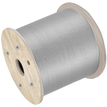 VEVOR 200ft 1/4" 7x19 Stainless Steel Cable Wire Rope for Railing
