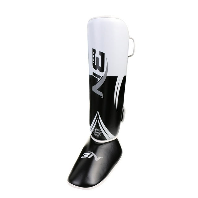 Instep Foot Pads MMA Leg Kick Guards Training White