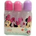 thumbnail image 2 of Disney Cudlie Minnie Mouse Baby Girl 3 Pack 9oz Bottles with Hearts & Minnie Print, 2 of 2