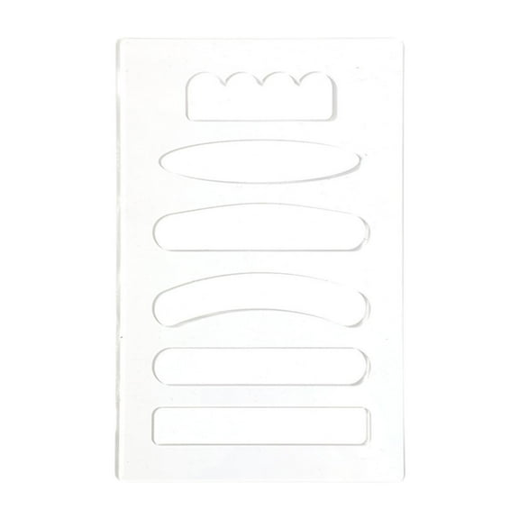 Dualoai Acrylic Router Template Woodworking Router Template Clear Acrylic Router Jig for