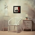 thumbnail image 4 of Medley, Elizabeth 15x15 Black Modern Framed Museum Art Print Titled - Red and Black Bath Tub II, 4 of 5