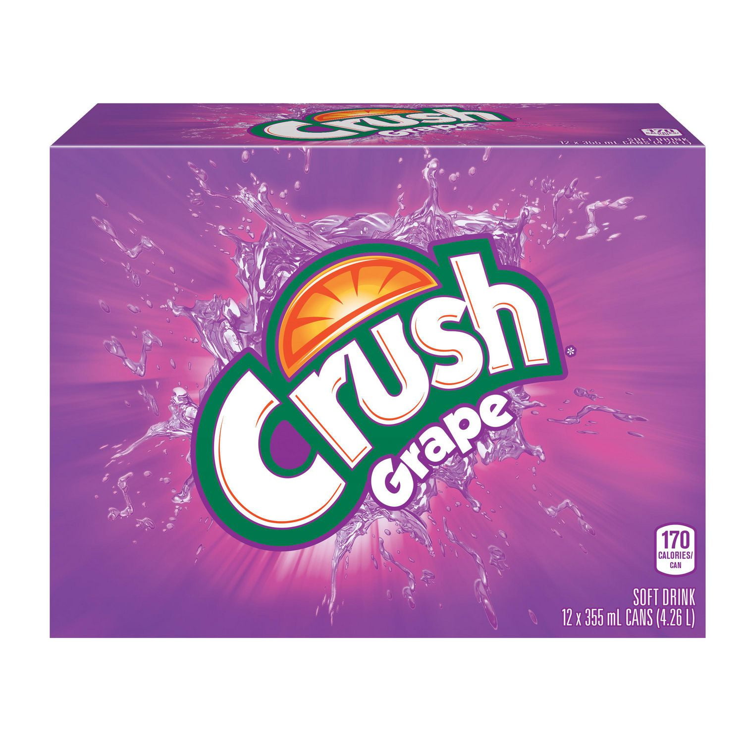 Crush Grape 12 X 355 Ml Cans Walmart Canada