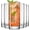 Tall glasses, variant on PLERISE Set of 6 Highball Glasses, 13oz Tall Crystal Tumblers for Water, Mojito, Tom Collins and Mixed Cocktails, Lead-Free